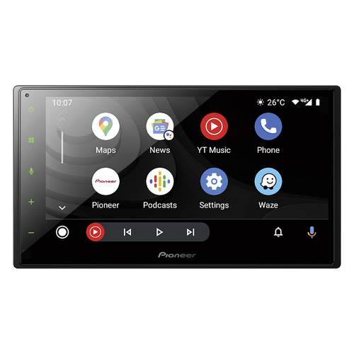 Pioneer SPH-DA360DAB Ampli-tuner multimédia kit mains libres bluetooth, Android Auto™, Apple CarPlay, connexion possible à une