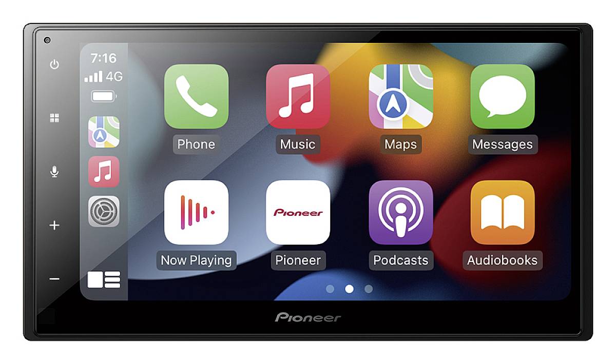 Pioneer SPH-DA360DAB Moniceiver Bluetooth®-Freisprecheinrichtung, Android Auto™, Apple CarPlay, Anschluss für Rückfahrkamera