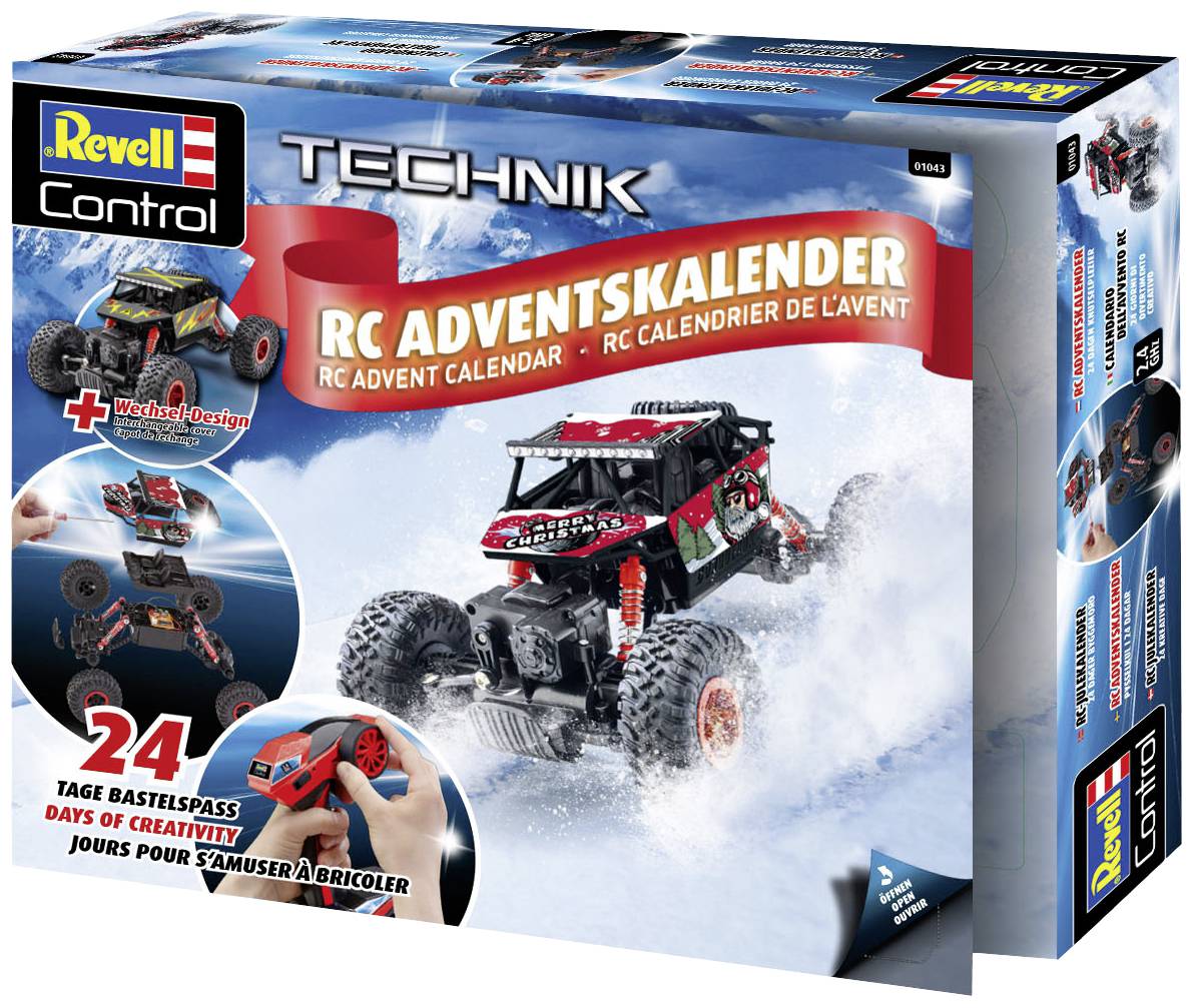 Revell Control Adventskalendar RC Crawler RC Crawler RC-Fahrzeug Adventskalender