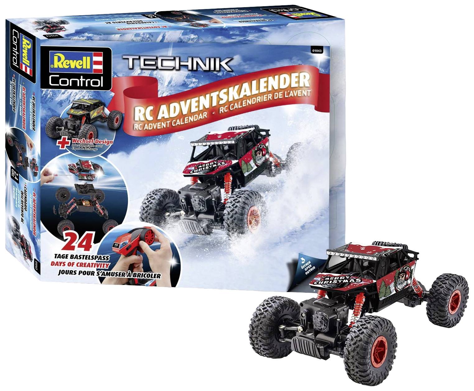 Revell Control Adventskalendar RC Crawler RC Crawler RC-Fahrzeug Adventskalender
