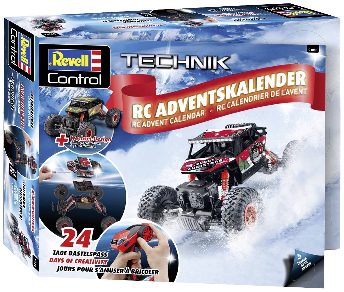 Revell Control Adventskalendar RC Crawler RC Crawler RC-Fahrzeug Adventskalender