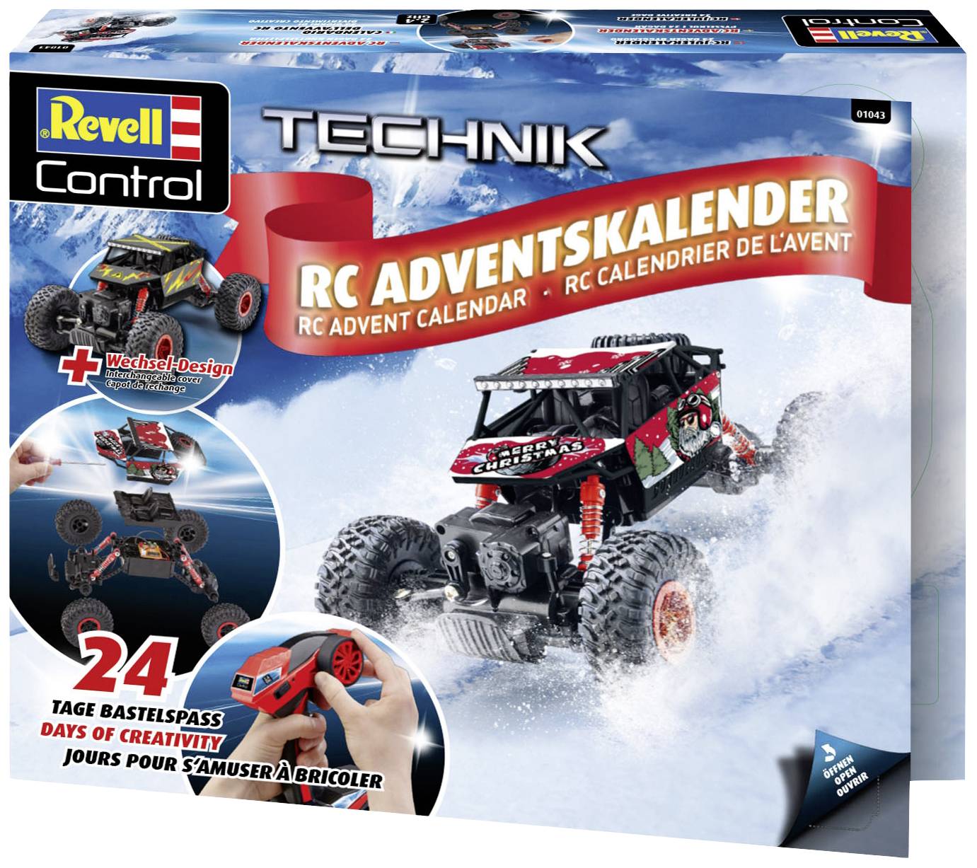 Revell Control Adventskalendar RC Crawler RC Crawler RC-Fahrzeug Adventskalender