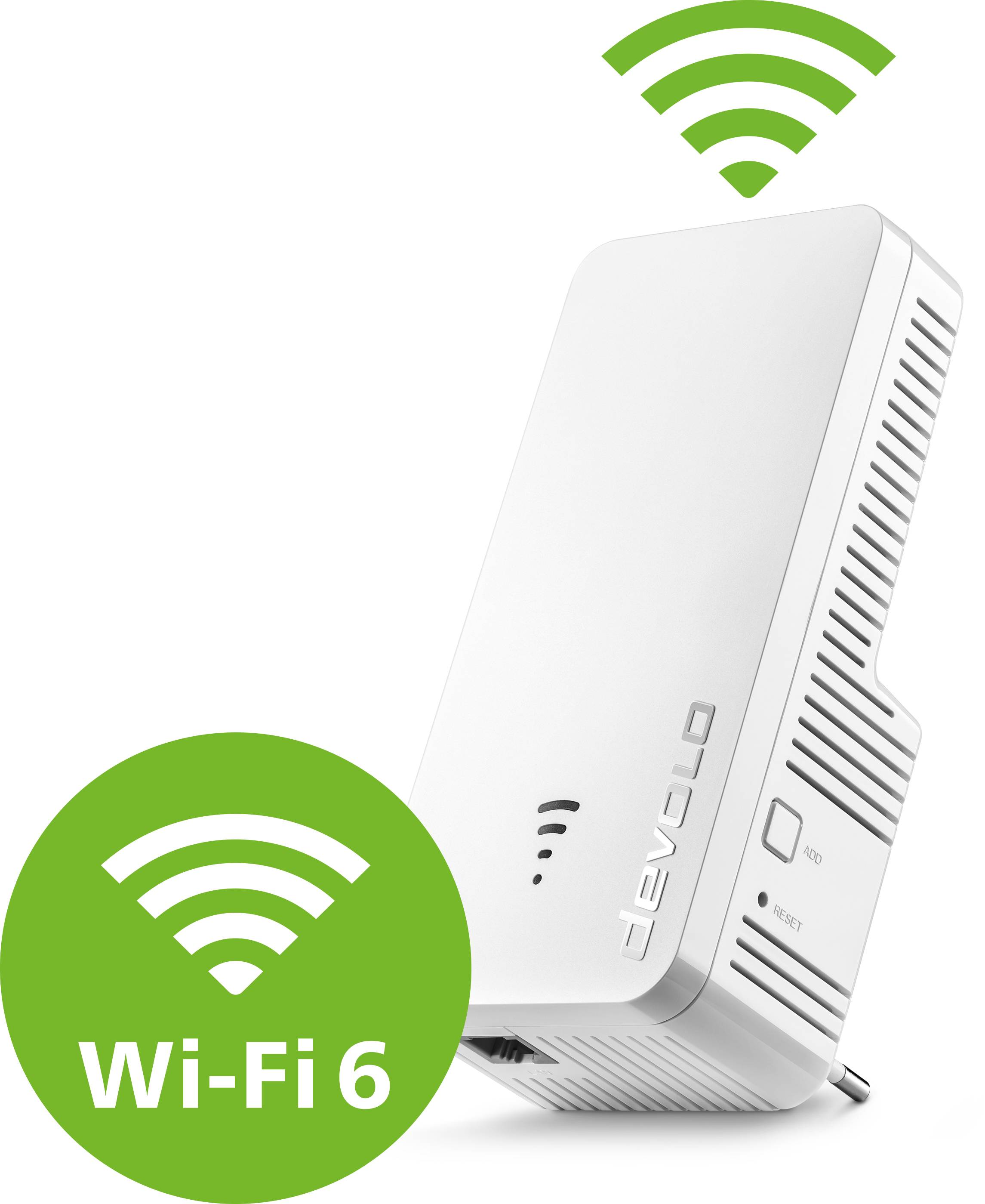 Devolo WiFi 6 Repeater 3000 8960 EU WLAN 3000MBit/s Mesh-fähig