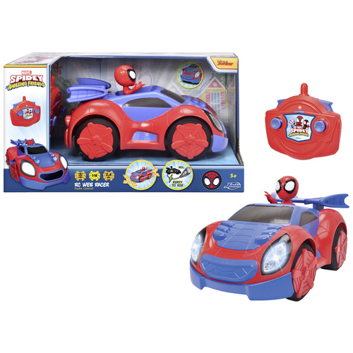 Dickie Toys 203225000 Spidey Web Racer 1:18 RC Einsteiger Modellauto Elektro Straßenmodell
