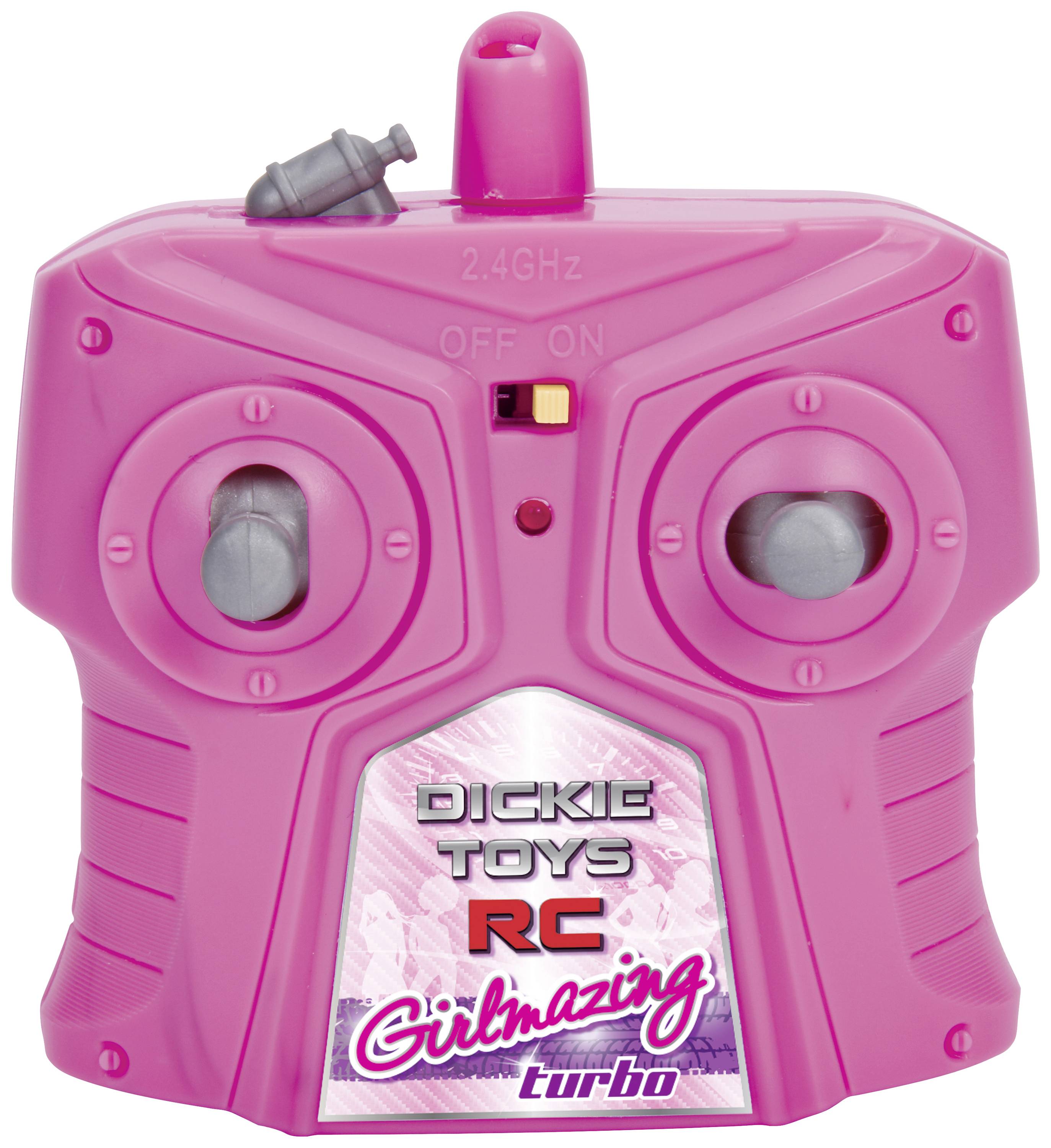 Dickie Toys Jeep Wrangler SUV Girlmazing - Auto Radiocomandata 2.4GHz, Rosa Metallizzato, Per Bambini 6+ Anni, Con Adesivi E Sedile Regolabile Per Bambole - 4