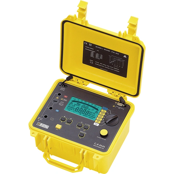 Chauvin Arnoux C.A 6545 Isolationsmessgerät 500 V, 1000 V, 2500 V, 5000V 10 TΩ Chauvin Arnoux C.A 6545 Isolationsmessgerät 500 V, 1000 V, 2500 V, 5000V 10 TΩ