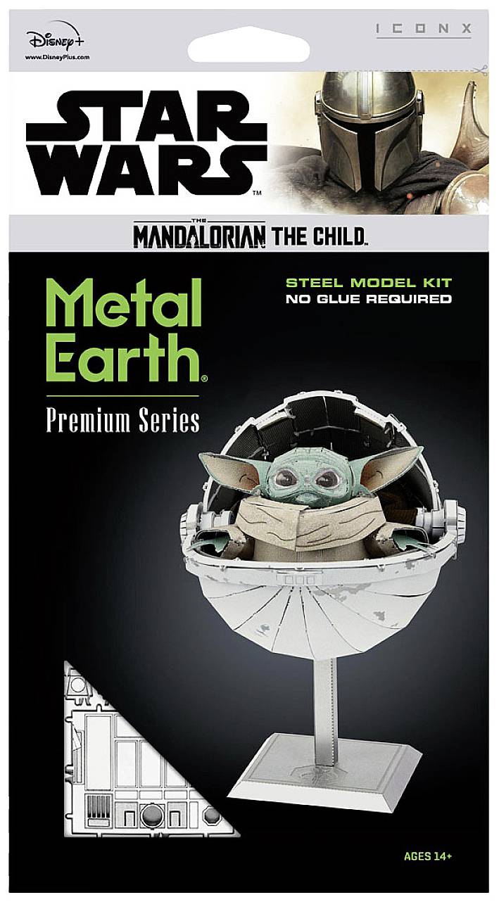Metal Earth Iconx STAR WARS Mandalorian - The Child™ Metallbausatz