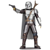 Metal Earth Iconx STAR WARS Mandalorian - The Mandalorian™ Metallbausatz Metal Earth Iconx STAR WARS Mandalorian - The Mandalorian™ Metallbausatz