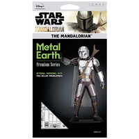 Metal Earth Iconx STAR WARS Mandalorian - The Mandalorian™ Metallbausatz Metal Earth Iconx STAR WARS Mandalorian - The Mandalorian™ Metallbausatz