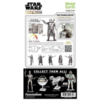 Metal Earth Iconx STAR WARS Mandalorian - The Mandalorian™ Metallbausatz Metal Earth Iconx STAR WARS Mandalorian - The Mandalorian™ Metallbausatz
