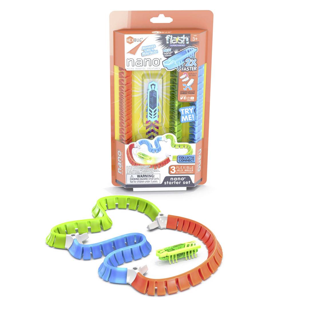 HexBug Nano Flash Starter-Habitat Spielzeug Roboter