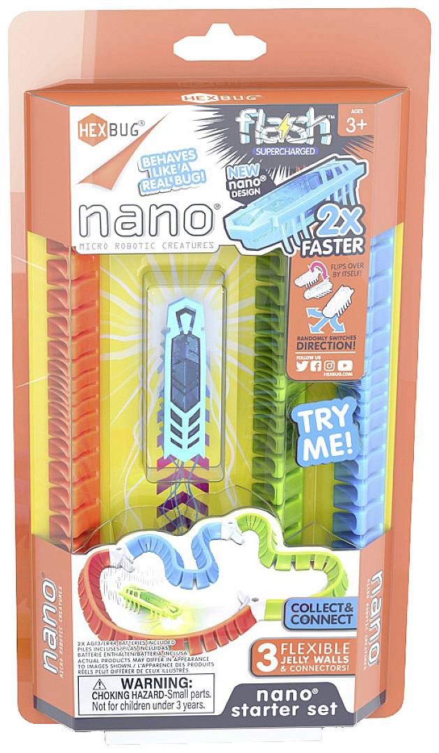 HexBug Nano Flash Starter-Habitat Spielzeug Roboter