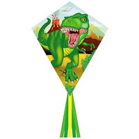 Ecoline Einleiner Drachen Eddy T-Rex Spannweite (Details) 700mm Windstärken-Eignung 2 - 5 bft Ecoline Einleiner Drachen Eddy T-Rex Spannweite (Details) 700mm Windstärken-Eignung 2 - 5 bft