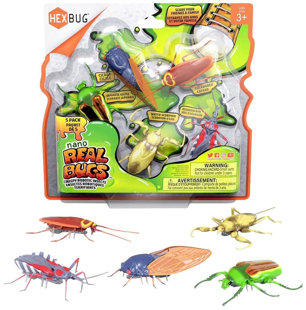 HexBug Nano Real Bugs 5-Pack Spielzeug Roboter