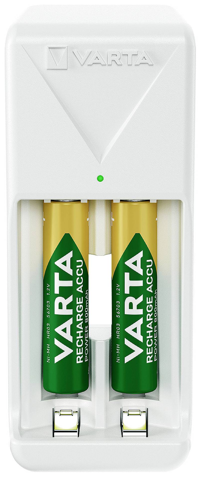 Varta Mini Charger Rundzellen-Ladegerät NiMH Micro (AAA), Mignon (AA)