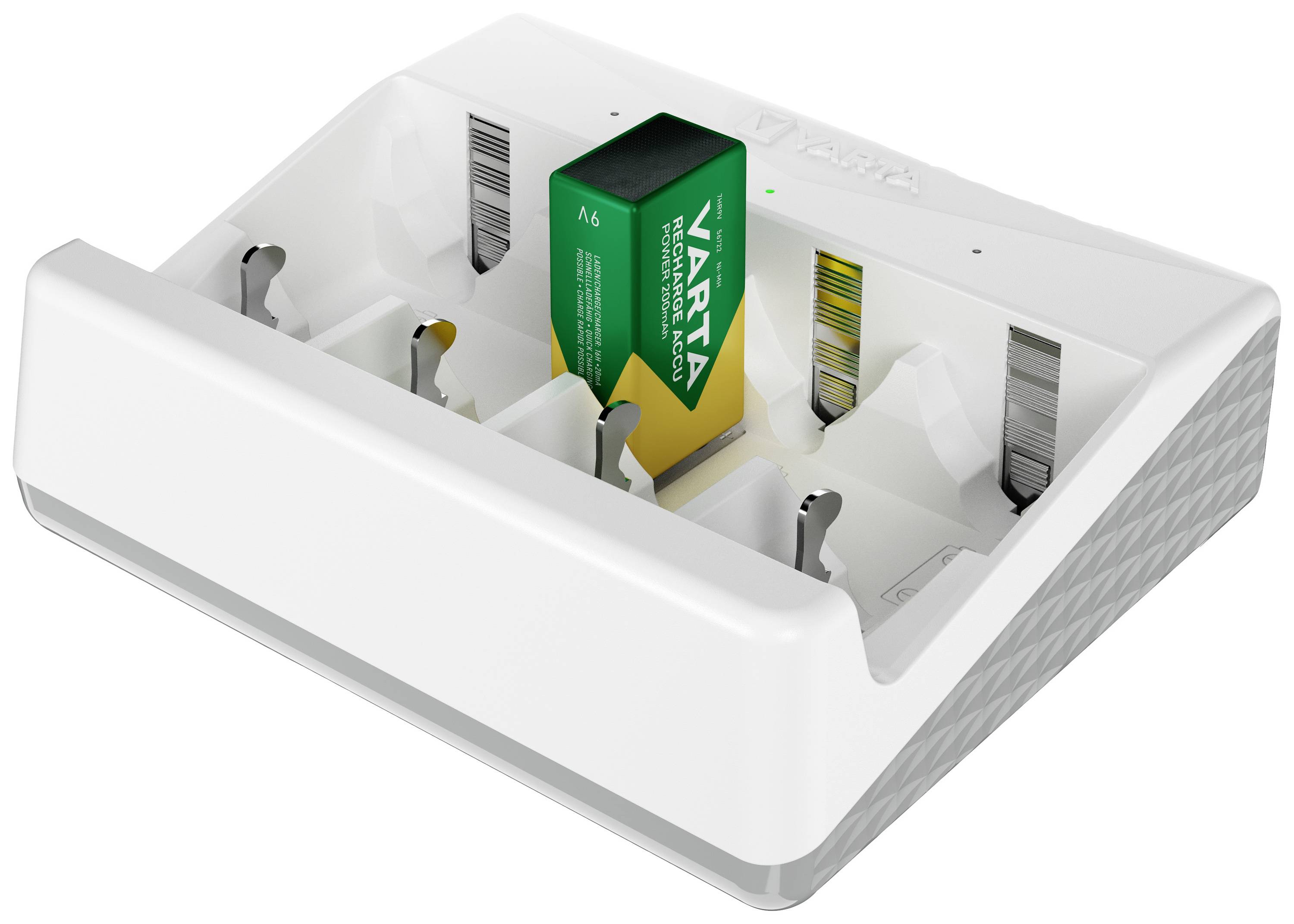 Varta Universal Charger Rundzellen-Ladegerät NiMH Micro (AAA), Mignon (AA), Baby (C), Mono (D), 9V Block