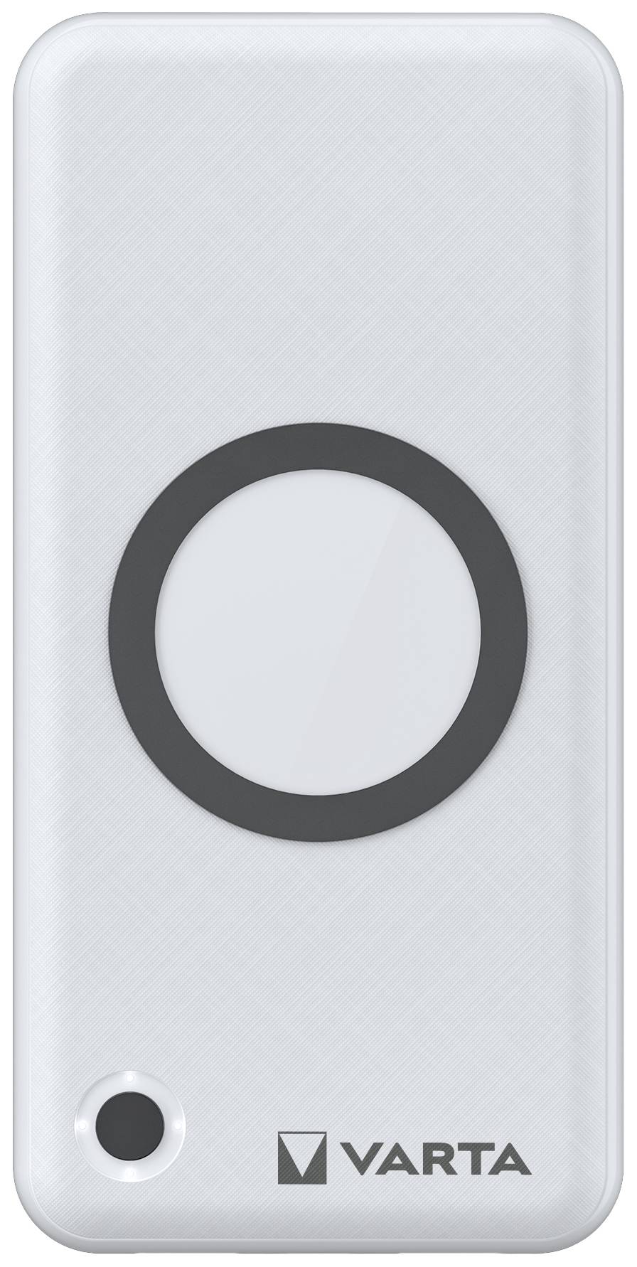 Varta Induktions-Powerbank 3000 mA Wireless Power Bank 20000 57909101111 20000 mAh Ausgänge Induktionslade-Standard, USB, USB-C® Weiß