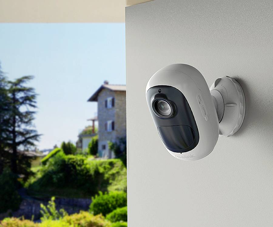 Reolink Argus 2E Plus 1080p WLAN - 100% kabellose batteriebetriebene WLAN Überwa