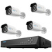 Reolink NVS8-5KB4-A rl5kb4 LAN IP-Überwachungskamera-Set 8-Kanal mit 4 Kameras 4096 x 2512 Pixel