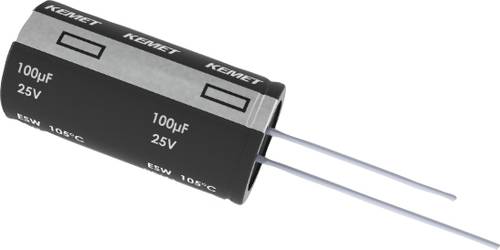 Kemet Elektrolyt-Kondensator 5mm 1500 µF 16V 20% (Ø x H) 10mm x 30mm 1St.