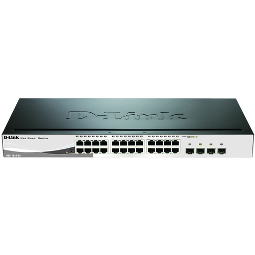 D-Link DGS-1210-24/E Netzwerk Switch RJ45/SFP 24 + 4 Port 56 GBit/s