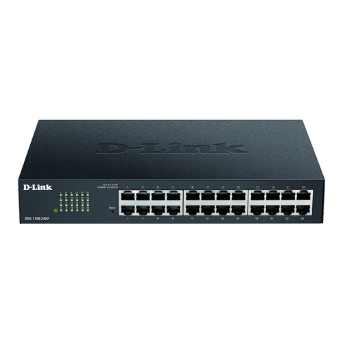 Switch réseau RJ45 D-Link DGS-1100-24V2/E 24 ports 48 Gbit/s