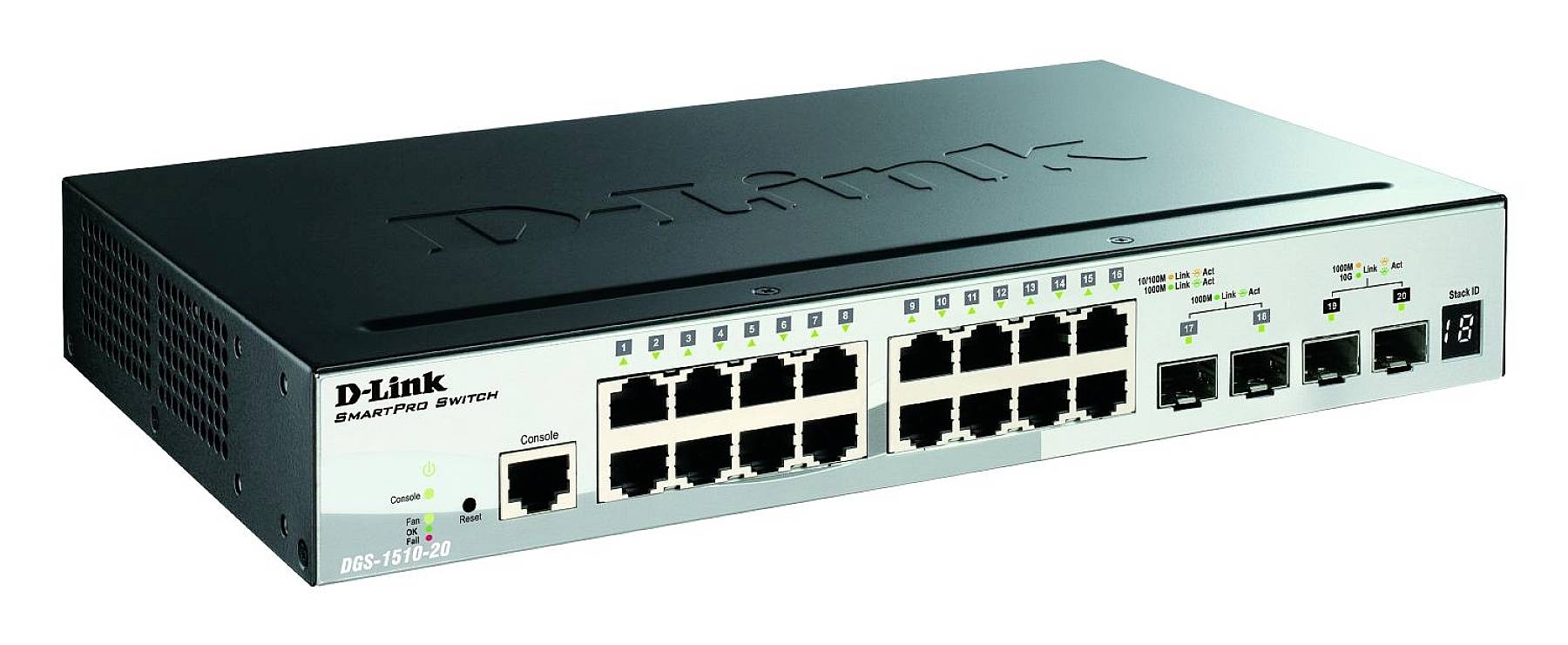 D-Link DGS-1510-20/E Netzwerk Switch RJ45/SFP+ 16 + 4 Port 76 Gbit/s