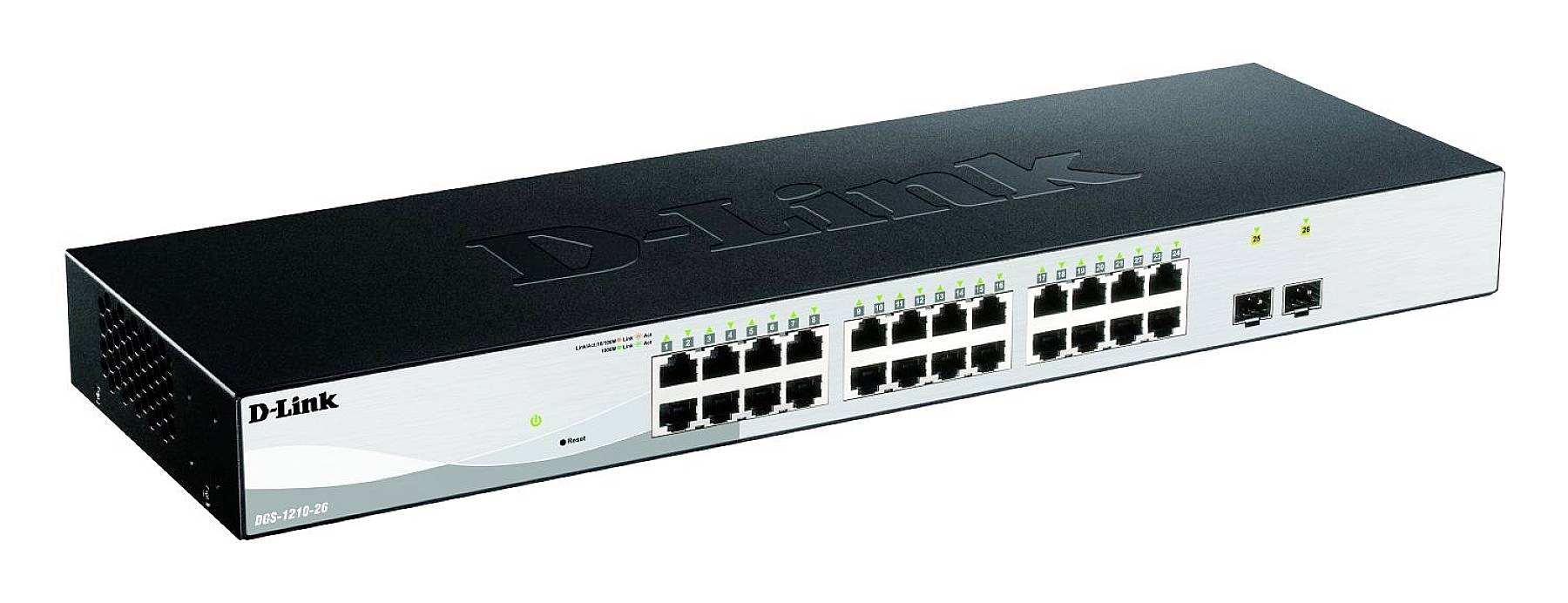 D-Link DGS-1210-26/E Netzwerk Switch RJ45/SFP 24 + 2 Port 52 GBit/s