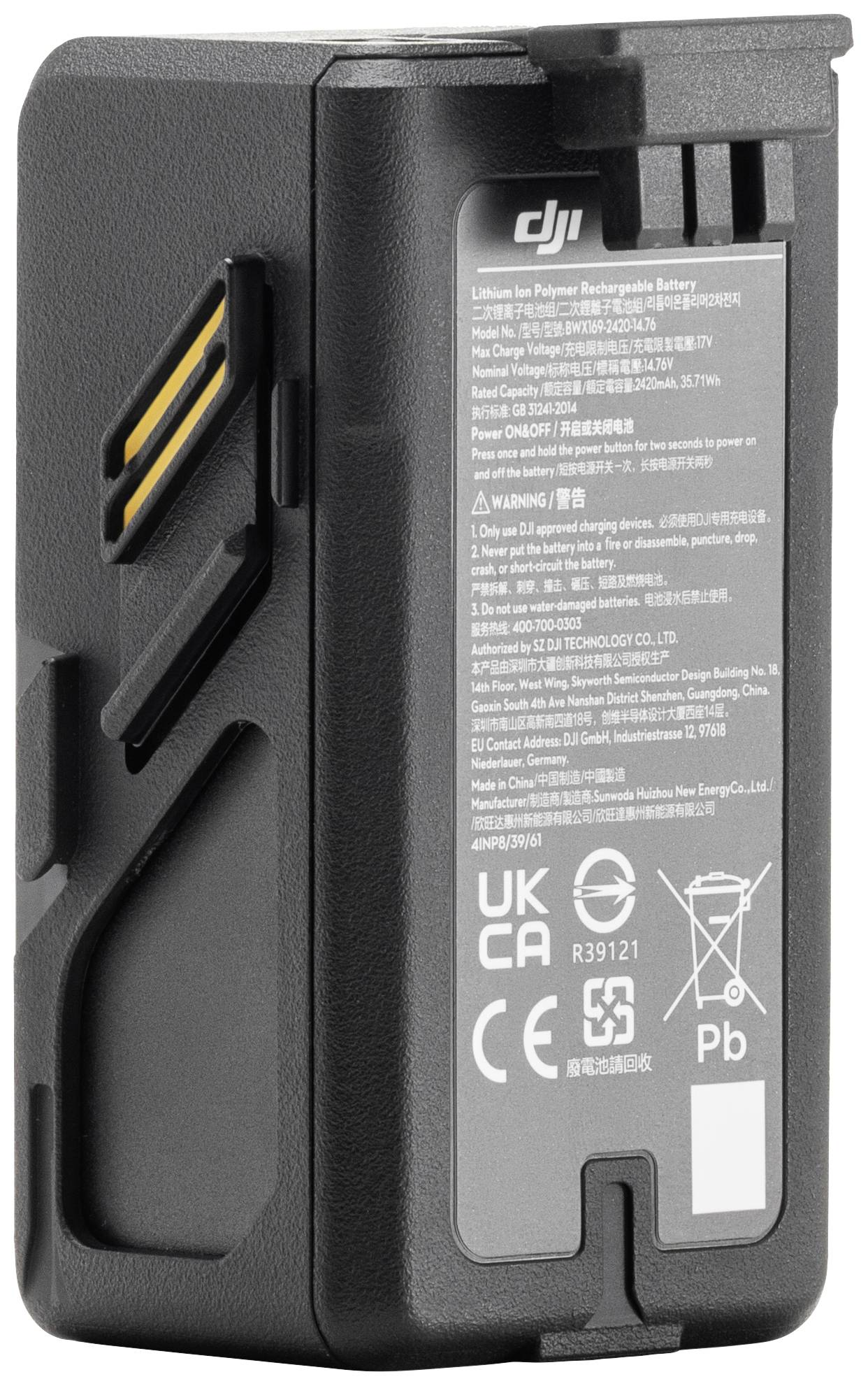 DJI Multicopter-Akku Passend für (Multicopter): Avata, Avata Fly Smart Combo, DJI Avata Pro-View Combo