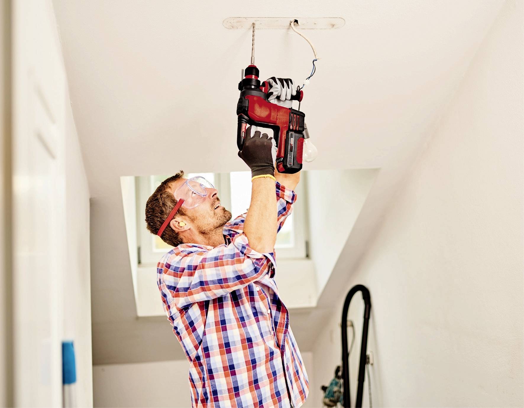 Einhell Power X-Change HEROCCO Kit +5 (1x3,0Ah) SDS-Plus-Akku-Bohrhammer 18 V 3.0 Ah Li-Ion inkl. A