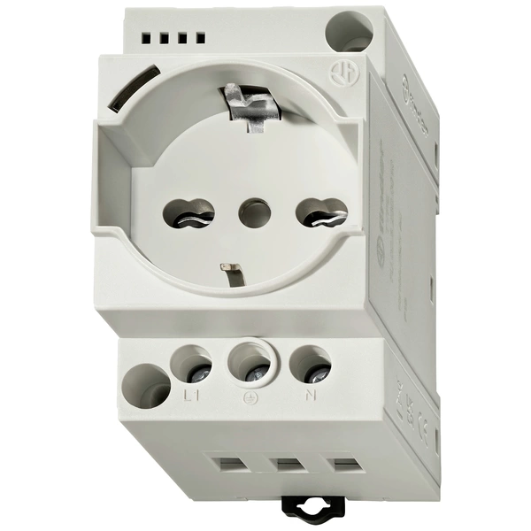 Finder Schaltschrank-Steckdose 7U.00.8.230.0010  Grau (RAL 7035) 1St. Finder Schaltschrank-Steckdose 7U.00.8.230.0010  Grau (RAL 7035) 1St.