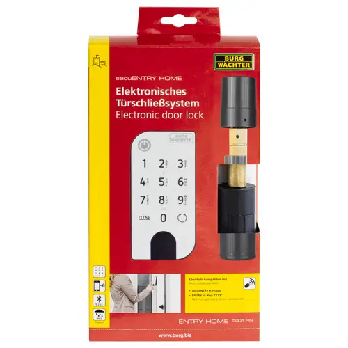 Burg Wächter ENTRYhome 5001 PIN 50010 Türschloss IP53 Burg Wächter ENTRYhome 5001 PIN 50010 Türschloss IP53