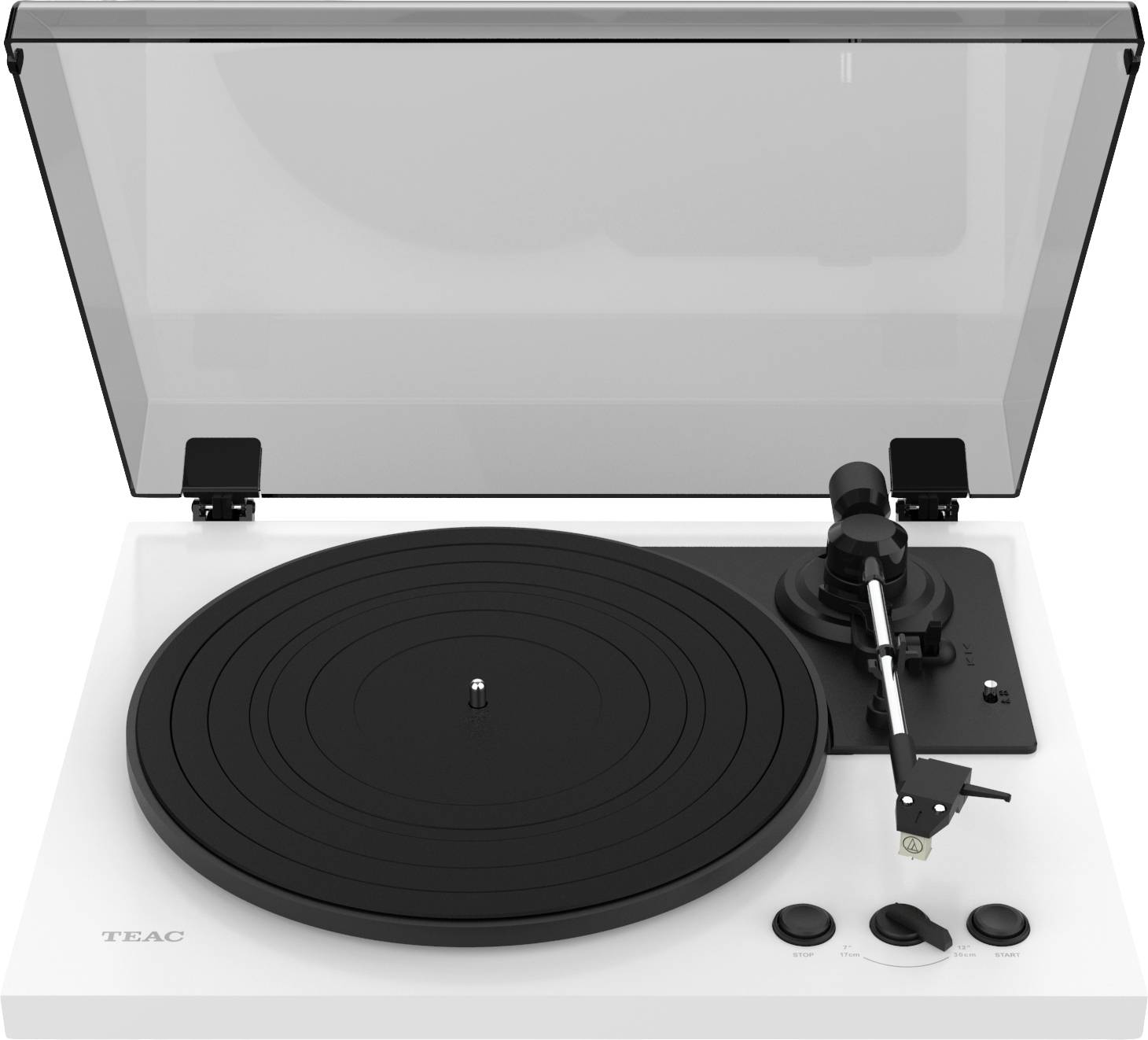 TEAC TN-175 Plattenspieler Riemenantrieb Weiß