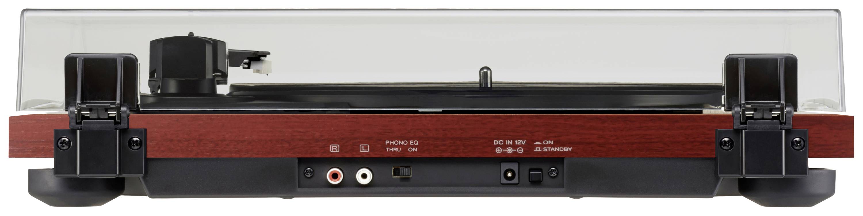 Teac TN-180BT-A3, Audio-Plattenspieler mit Riemenantrieb, Halbautomatisch, Schwarz, Kirsche (Frucht)