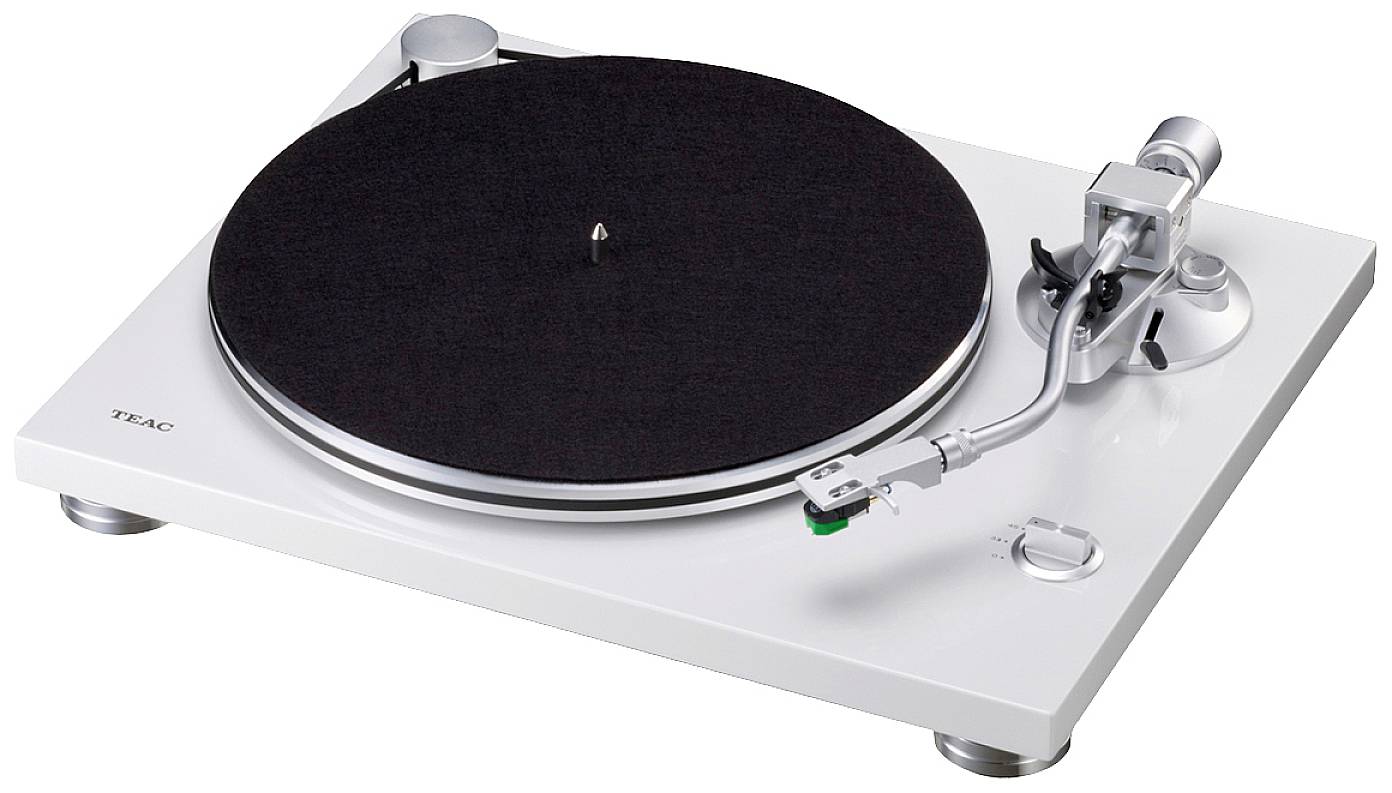 TEAC TN-3B-SE Plattenspieler Riemenantrieb Weiß