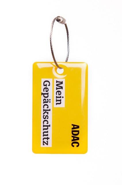 ADAC 005-4005020 NFC-Tracker Gepäckstücktracker Gelb