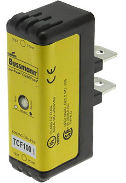 Eaton TCF100 Sicherungseinsatz 1phasig 1polig 100A 600V 6St.