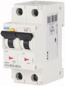 Eaton Y7-170881 FI-Schutzschalter/Leitungsschutzschalter 2phasig 16 A 0.03 A