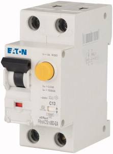 Eaton Y7-170630 FI-Schutzschalter/Leitungsschutzschalter 1phasig 13A 0.03A