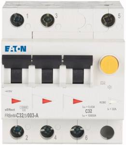Eaton Y7-170773 FI-Schutzschalter/Leitungsschutzschalter 3phasig 32A 0.03A