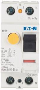 Eaton Y7-167119 FRCMM-25/2/003-G/A-NA FI-Schutzschalter 2phasig G/A 25A 0.03A