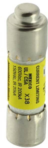 Eaton LP-CC-12 LP-CC-12 Sicherungseinsatz (Ø x L) 10mm x 38mm 12A 600V Träge -T- Inhalt 10St.