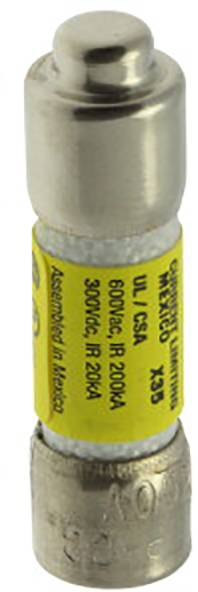 Eaton LP-CC-2 LP-CC-2 Sicherungseinsatz (Ø x L) 10mm x 38mm 2A 600V Träge -T- Inhalt 10St.