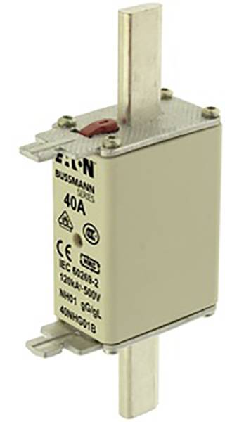 Eaton 40NHG01B NH-Sicherung mit mechanischer Sicherungsanzeige Sicherungsgröße = 1 40 A 500 V 3 St.