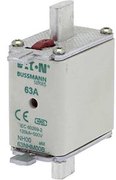 Eaton 63NHM00B NH-Sicherung Sicherungsgröße = 00 63 A 500 V 3 St.