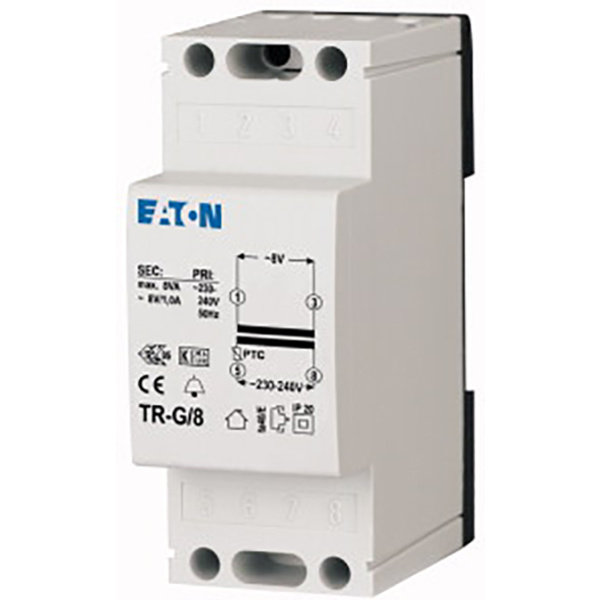 Eaton Y7-272480 Universal-Netztransformator 1 x 230V 1 x 8V 1.4W CV8651