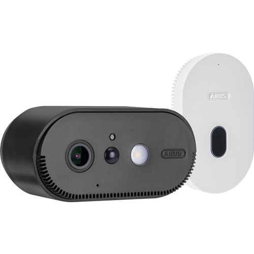 ABUS Akku Cam PPIC90000B Wi-Fi IP-Set pour caméra de surveillance2 canauxavec 1 caméra1920 x 1080 pixels