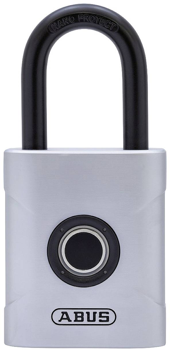 ABUS ABVS62581 Vorhängeschloss 50mm Silber Fingerabdruckschloss