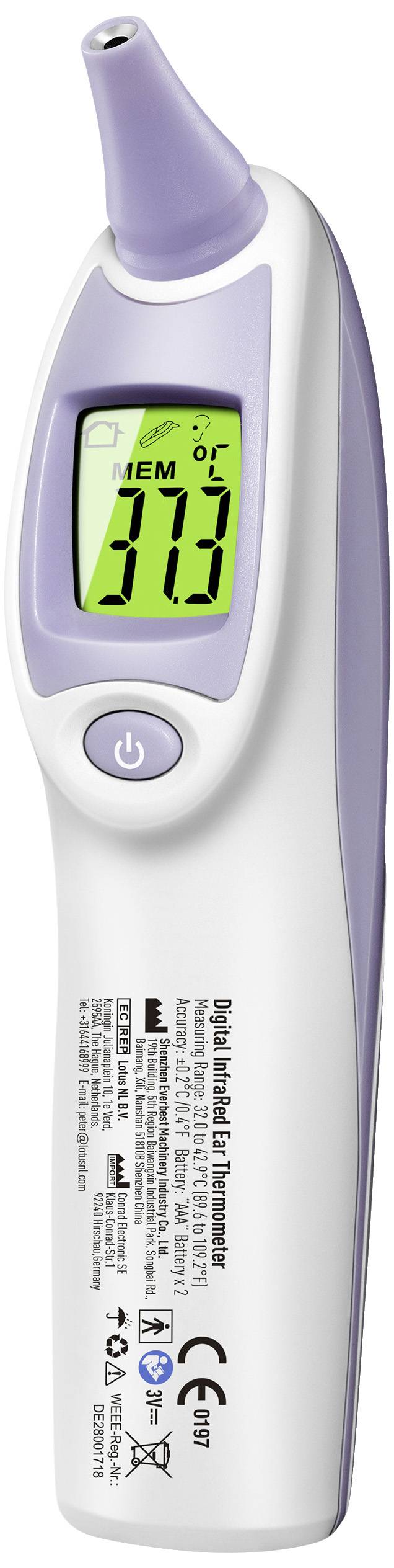 Fieberthermometer DT-886