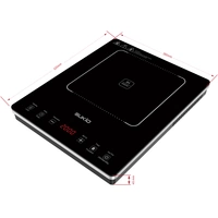 2000W SK-20CB10T Induktionsplatte Timerfunktion, Multifunktion, Überhitzungsschutz 2000W SK-20CB10T Induktionsplatte Timerfunktion, Multifunktion, Überhitzungsschutz